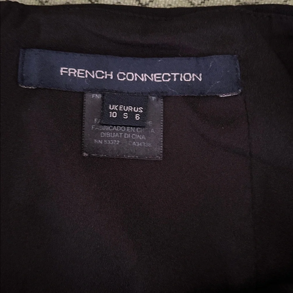 French Connection Black Mini Skirt